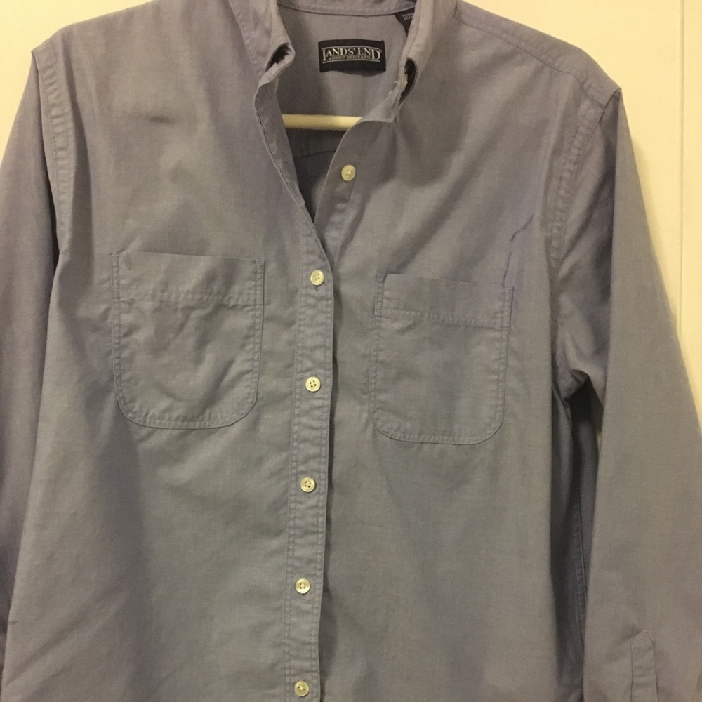 Button Down chambray Shirt size 10
